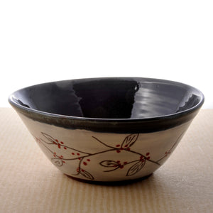 Handmade serving bowl by Louise Maier