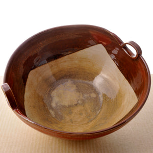 Small handled Serving Bowl by Dawn Olson